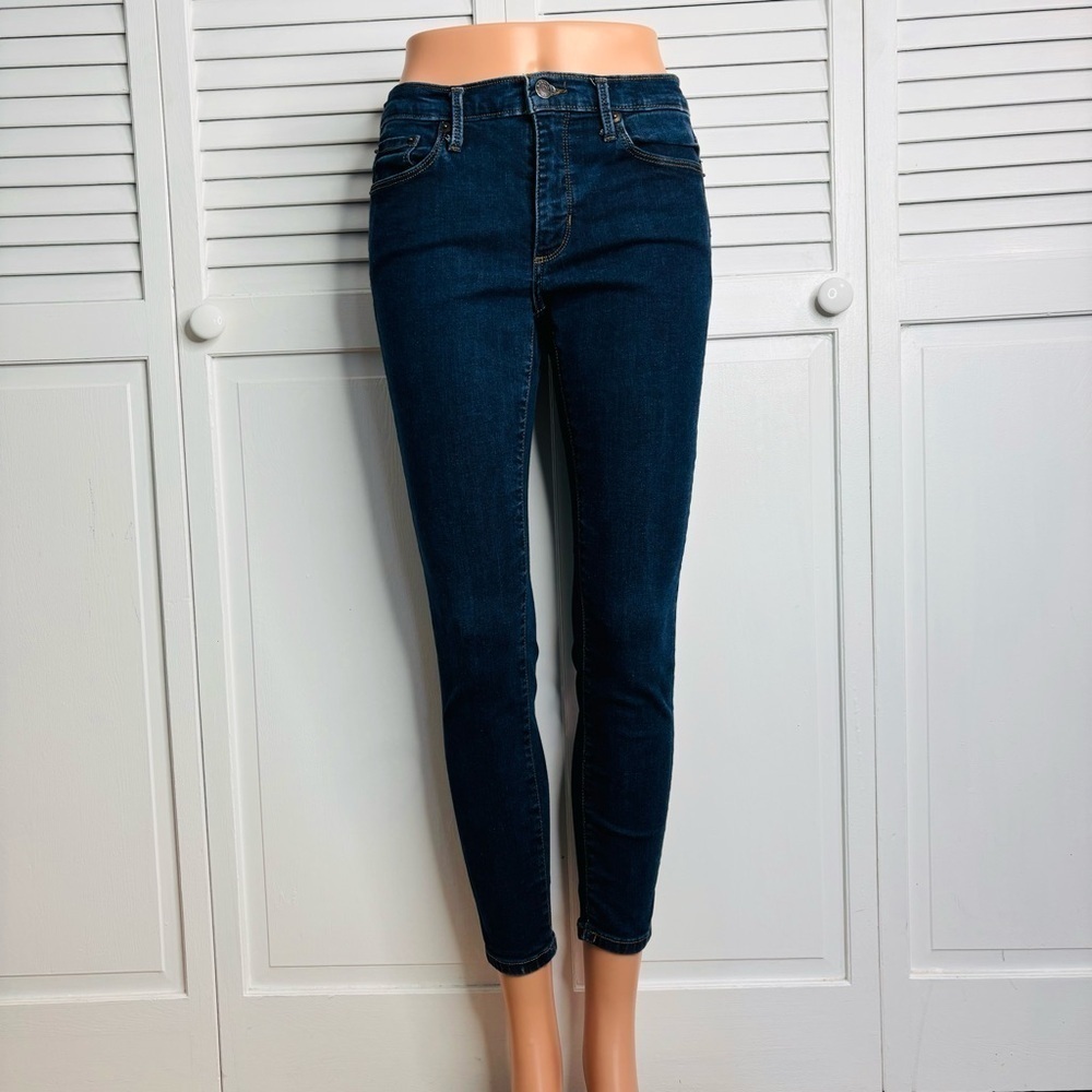 2/$50 BANANA REPUBLIC Blue Sculpt Skinny Jeans Size 27